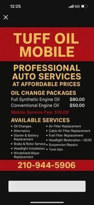 Tuff Oil Mobile