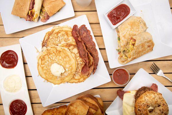 Our breakfast menu top selection