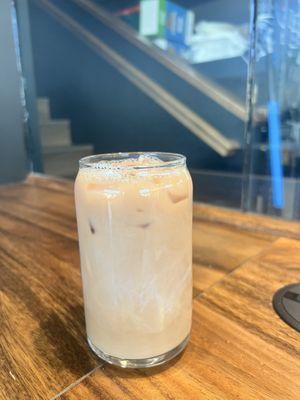Iced oat chai