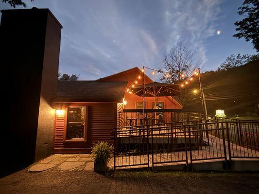 Restaurant down the road