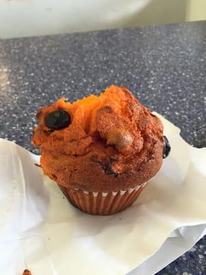 Orange cranberry muffin!