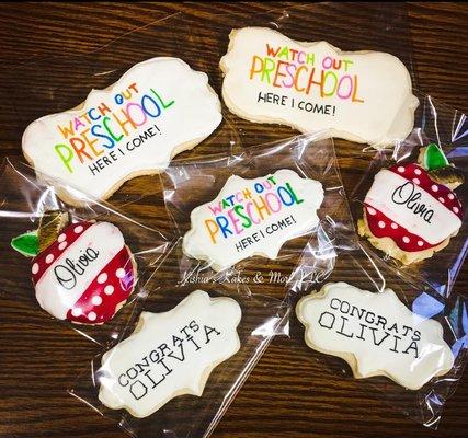 Preschool cookies