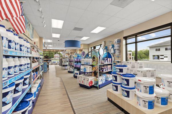 Goodall Pools & Spas Mechanicsburg retail store.