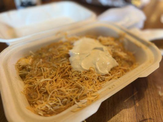 Chorizo breakfast burrito - smothered 9/2025