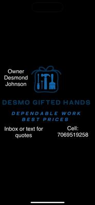 Desmo Gifted Hands