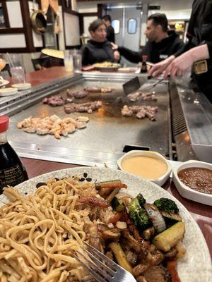 Hibachi station