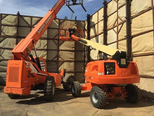 Design/Build Temporary Sound Wall.