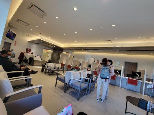 Inside view from the back