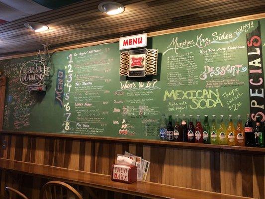 Chalkboard Tells All (1/9/2018)