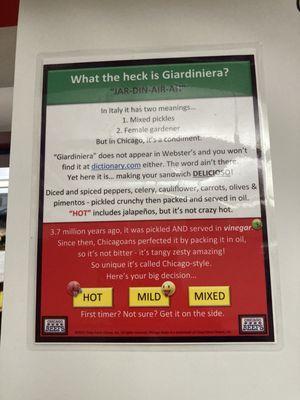 What the heck is Giardiniera?