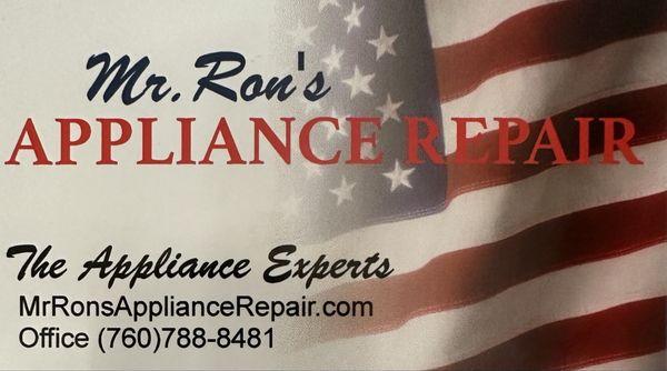 Mr. Ron's Appliance Repair