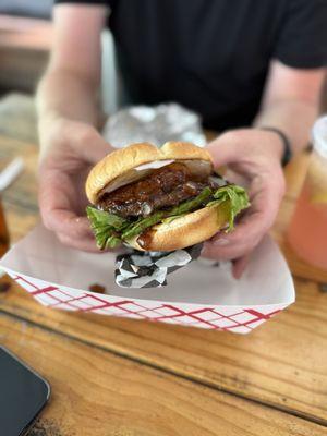 Burger weeks special.