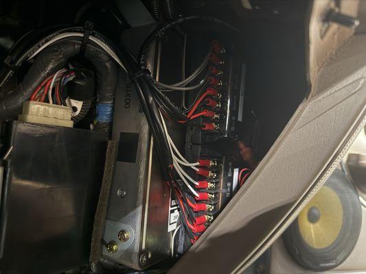Where it sits behind the dash