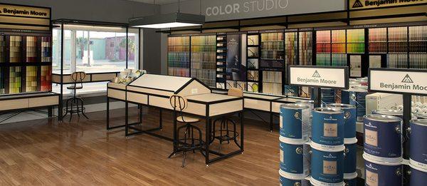 Benjamin Moore's Store of the Future Concept