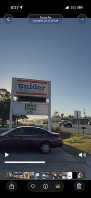 Sniders Transmission Serv