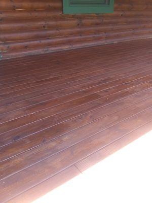 Finished deck