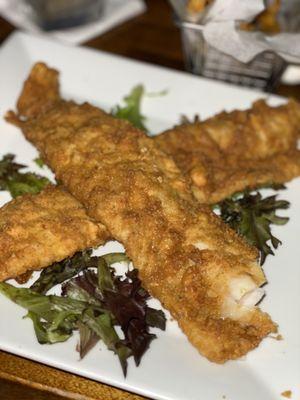 Fried whiting!! I loved it