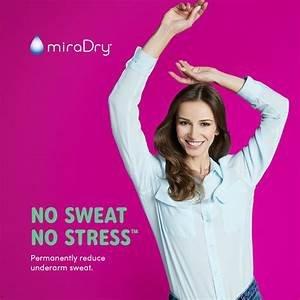 Miradry permanently reduces underarm sweat and odor