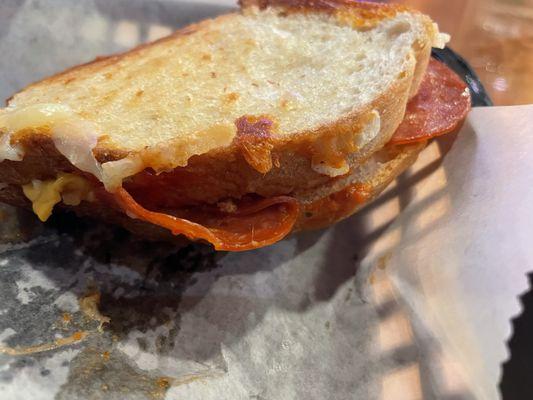 Pizza Grilled cheese! Amazing!
