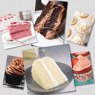 Vegan Cakes and Cupcakes: Strawberry, Vanilla and Chocolate