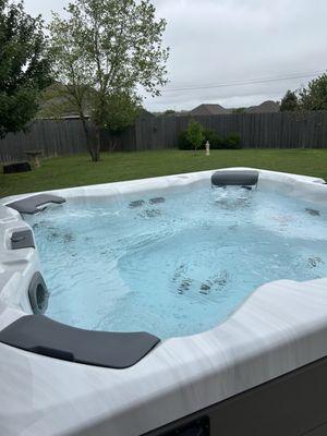 Bullfrog "A" series hot tub