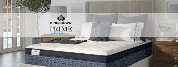 prime Collection
A Kingsdown Prime mattress includes a level of quality and features not found in other mattresses in this price range.