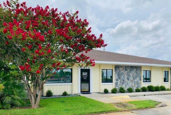 WE are located 2 blocks away from Holmes Regional Hospital.