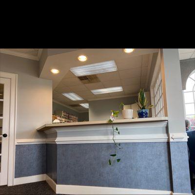 Front desk. Staff is nice