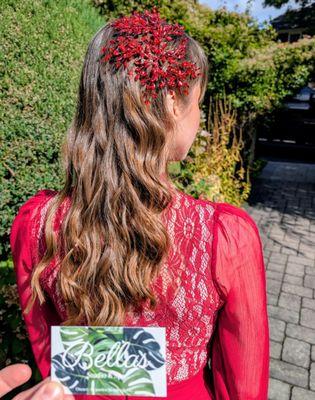 by Alejandra, the salon owner and hairdresser