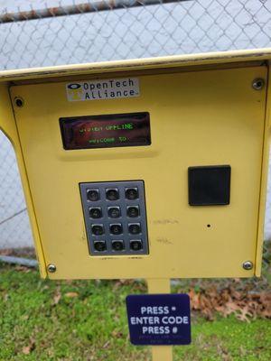 Front gate offline and not working as per usual