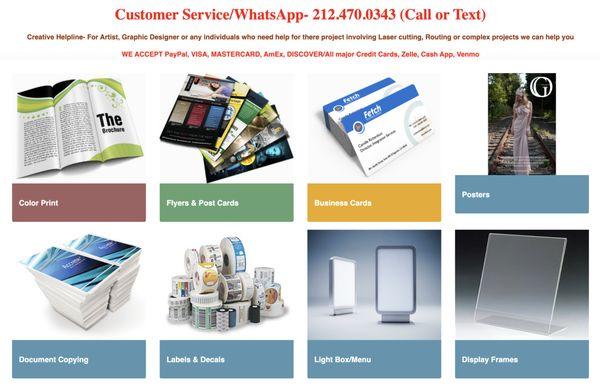 Services we offer