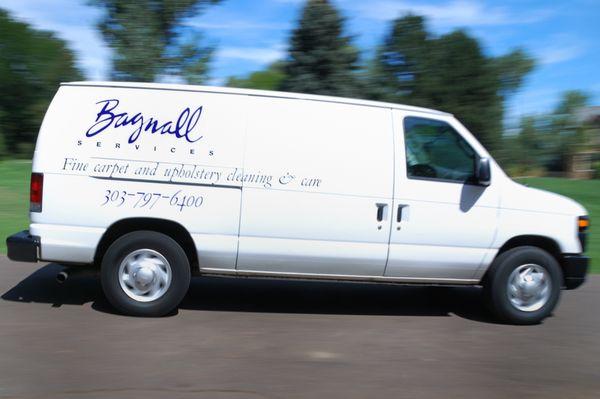 Bagnall Services Van. Servicing the Denver Meto area.