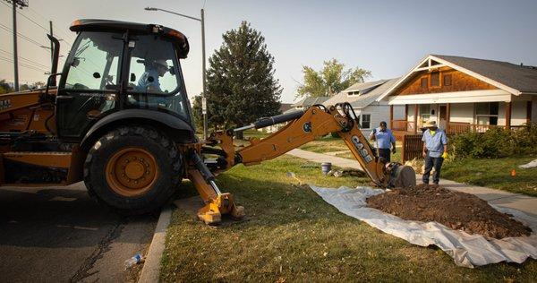 Towers Plumbing Underground Sewer Line Repair