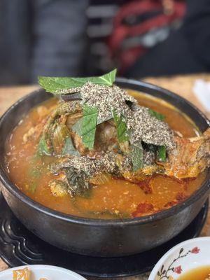 Pork backbone stew (must get!)