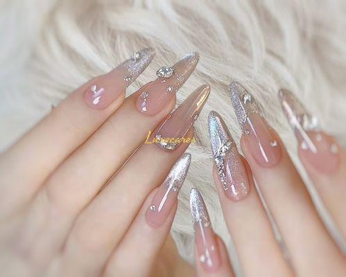 #fullset #GelX with #nailartdesign by #luxecares #nailartist text #luxecares (727) 967-9996 for the #bestnails