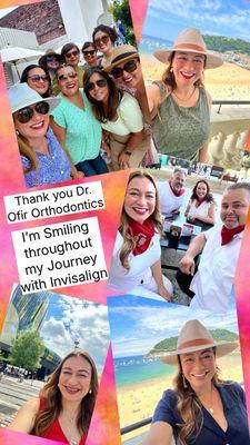 Smiling throughout my journey with Invisalign.