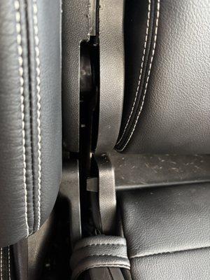 Broken trim pieces missing clips