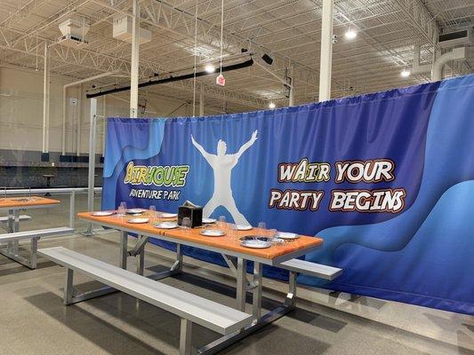 Party set up