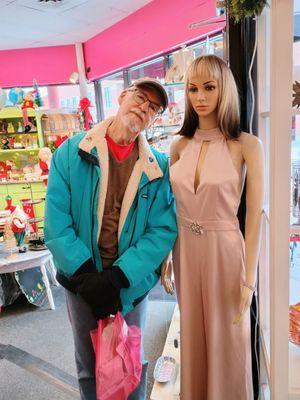 Me and Max...or Ollie? I'm not sure, but I think we make a cute couple.