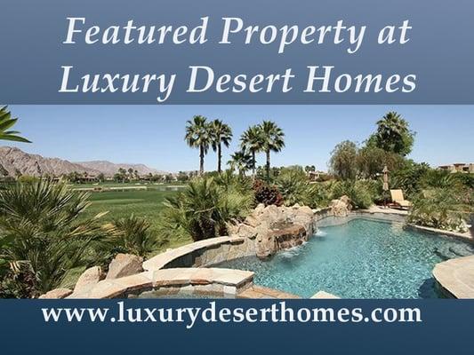 Luxury Desert Homes