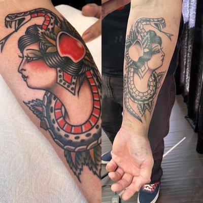 My Eve tattoo, thank you Derek.