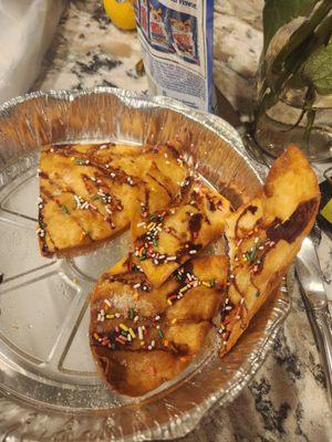 Presumed sopapillas, but questionable.