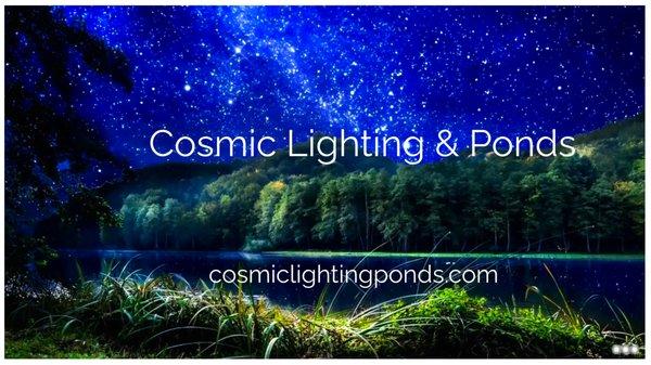 Cosmic lighting & Ponds