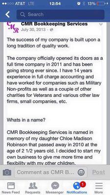 CMR Bookkeeping Services