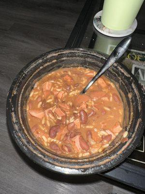 Red beans and Red Beans & Rice with Sausage