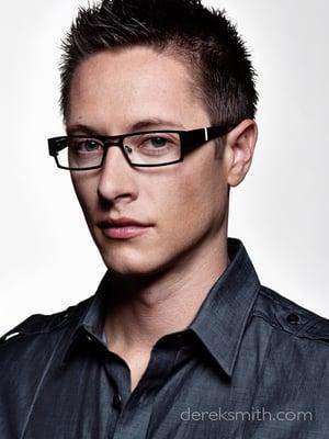 Men's fashion eyewear photographed in the studio.