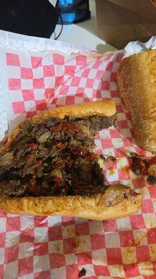The worst Philly cheesesteak I've ever had