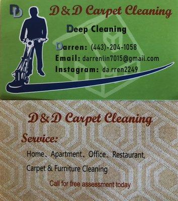 D & D Carpet cleaning