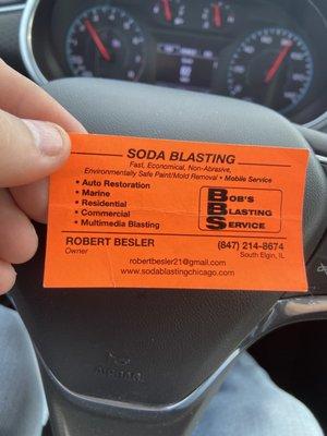 Bob's Blasting Service