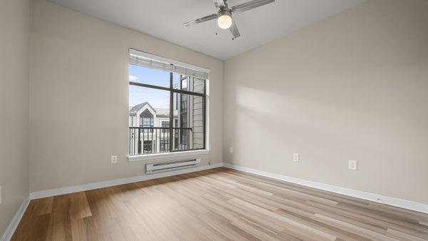 Kearney Plaza Portland Pearl 1 Bedroom B Living Room View